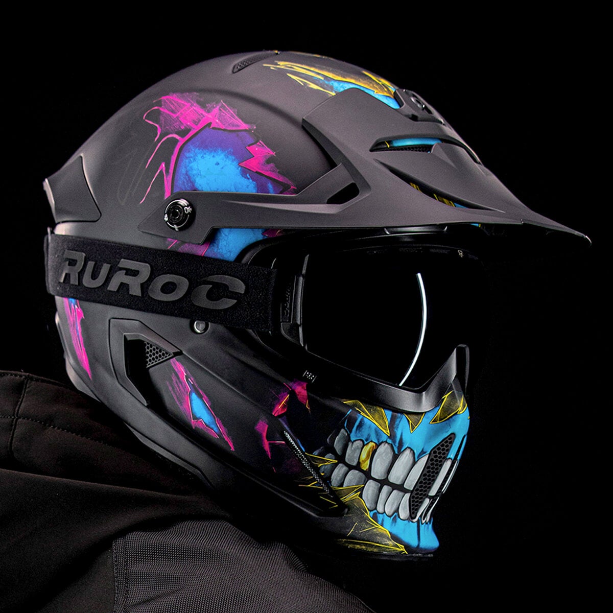 ルーロックヘルメット RuRoc Berserker - オートバイアクセサリー